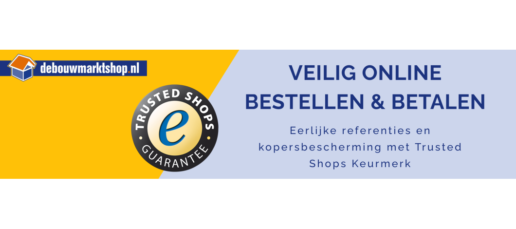 Veilig bestellen en betalen bij De Bouwmarktshop.nl